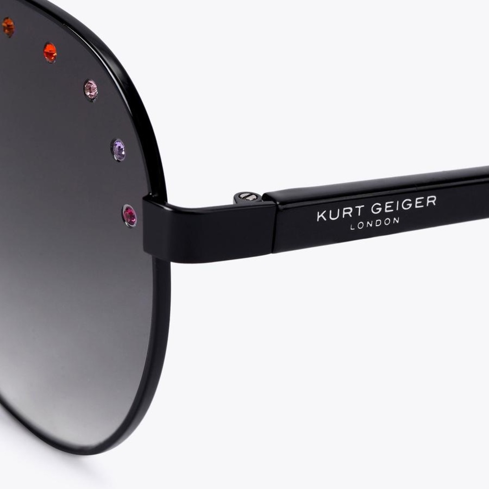 New Kurt Geiger aviator sunglasses - Picture 7 of 9